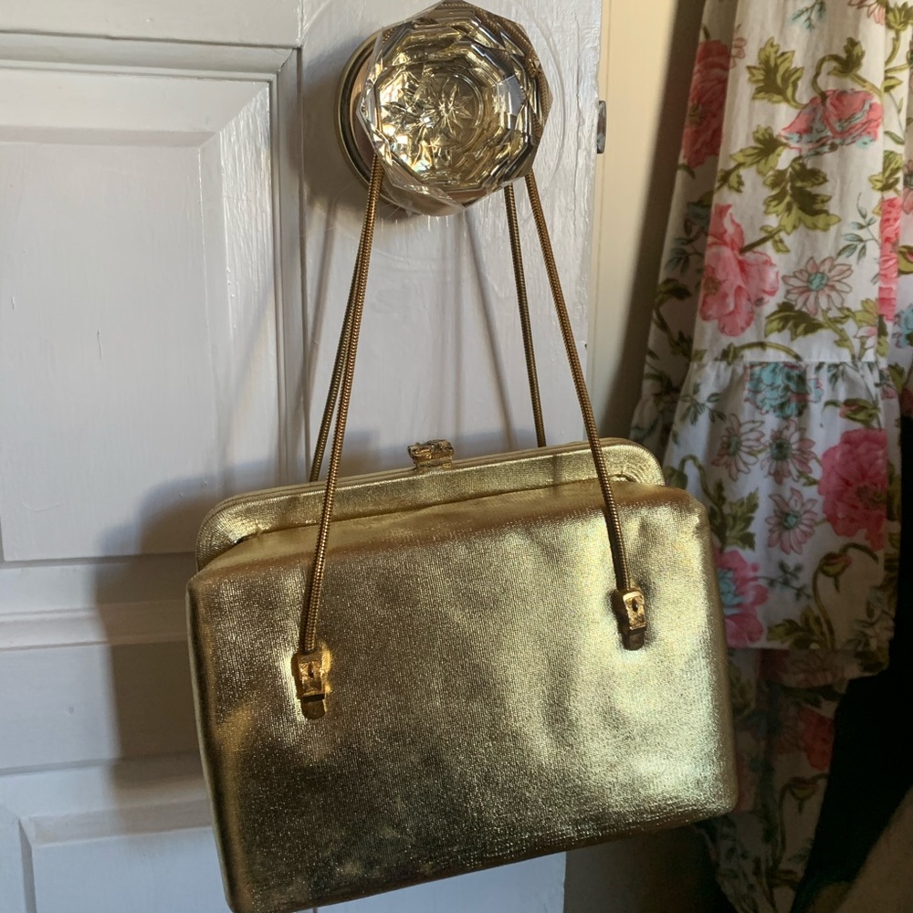 Vintage Gold Dinner Purse